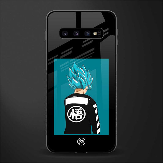 aesthetic goku glass case for samsung galaxy s10 plus image