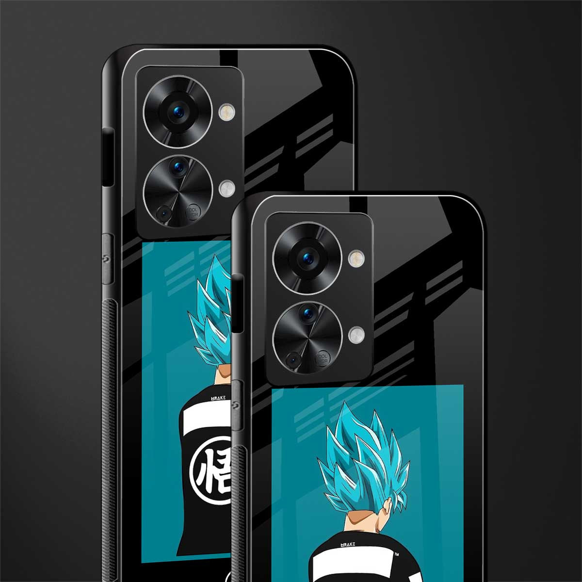 aesthetic goku glass case for phone case | glass case for oneplus nord 2t 5g