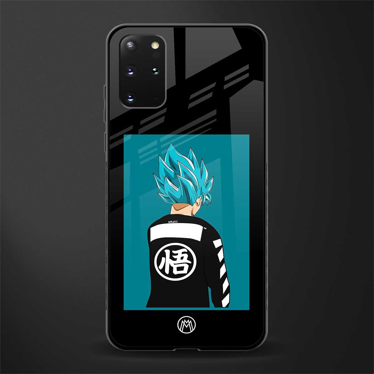 aesthetic goku glass case for samsung galaxy s20 plus image