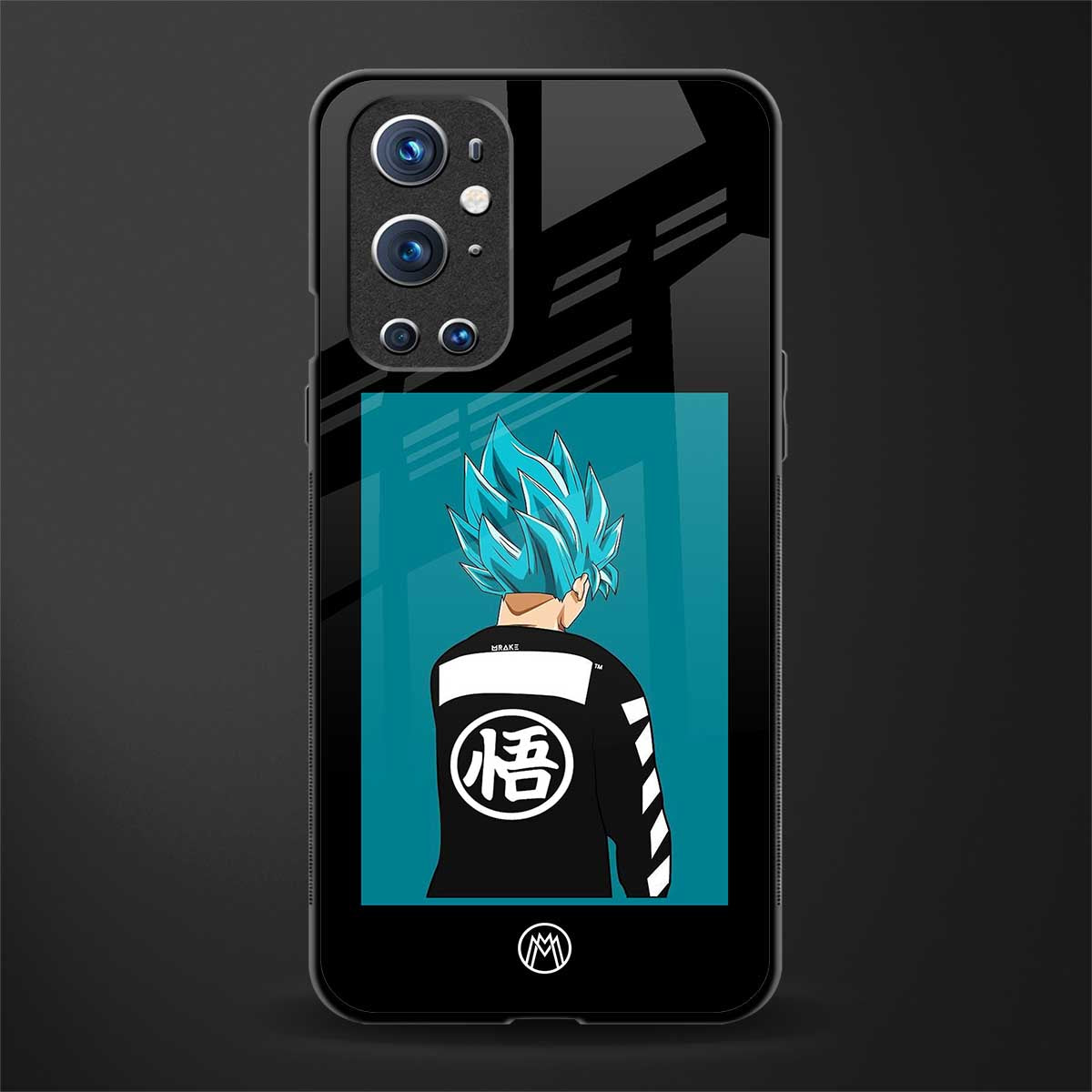 aesthetic goku glass case for oneplus 9 pro image