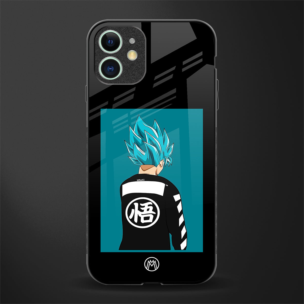 aesthetic goku glass case for iphone 12 image