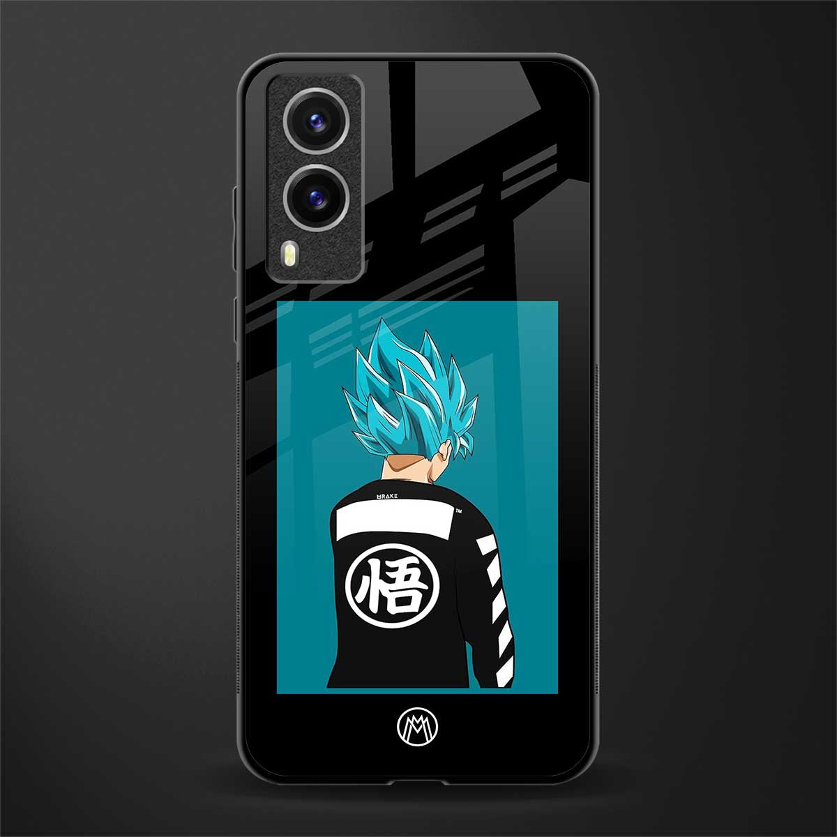 aesthetic goku glass case for vivo v21e 5g image