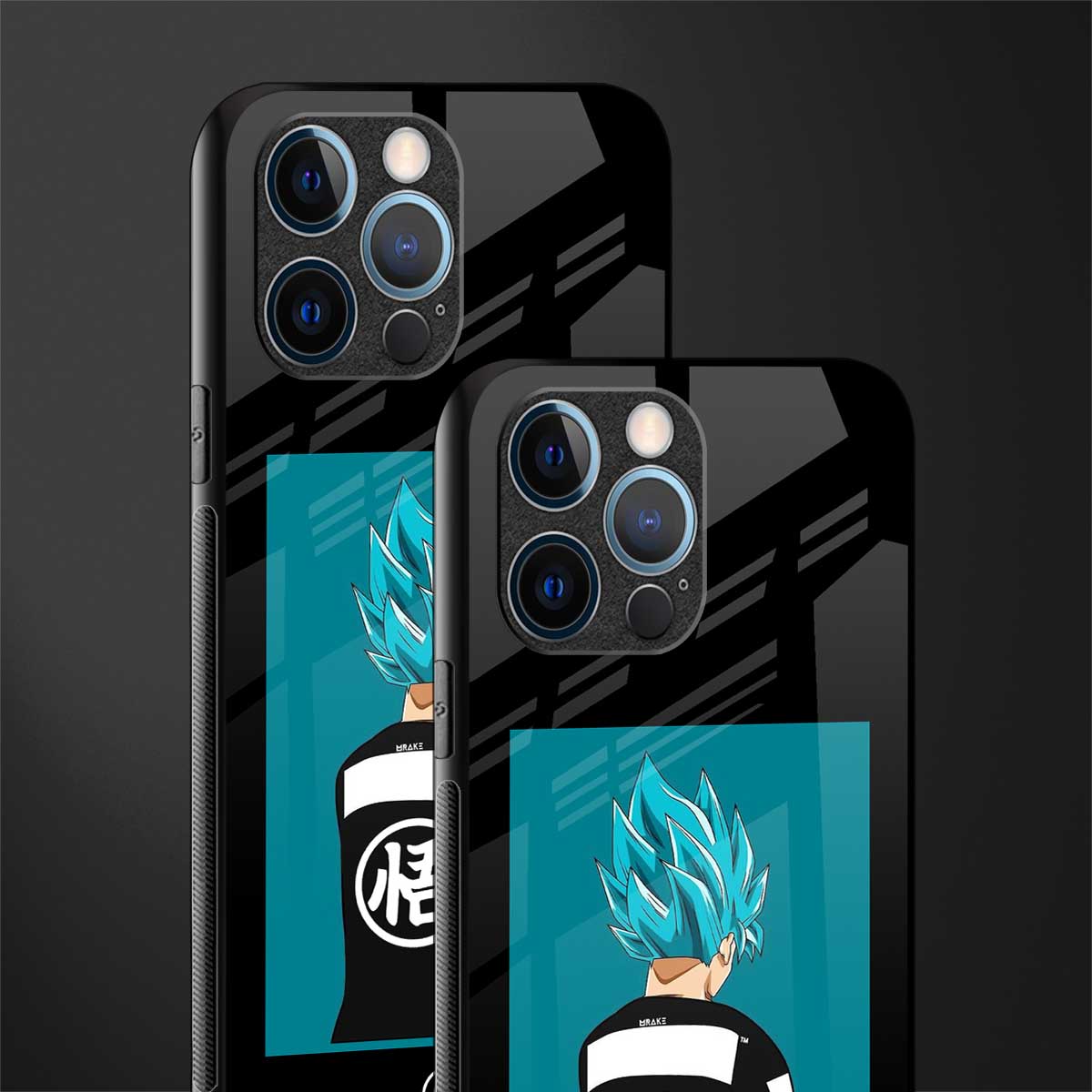 aesthetic goku glass case for iphone 12 pro image-2