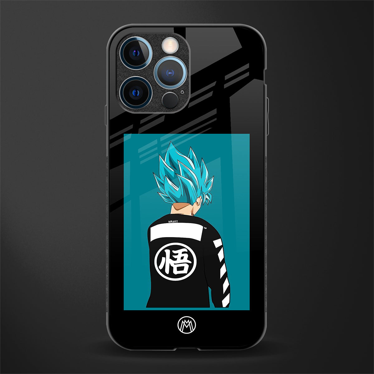 aesthetic goku glass case for iphone 12 pro image