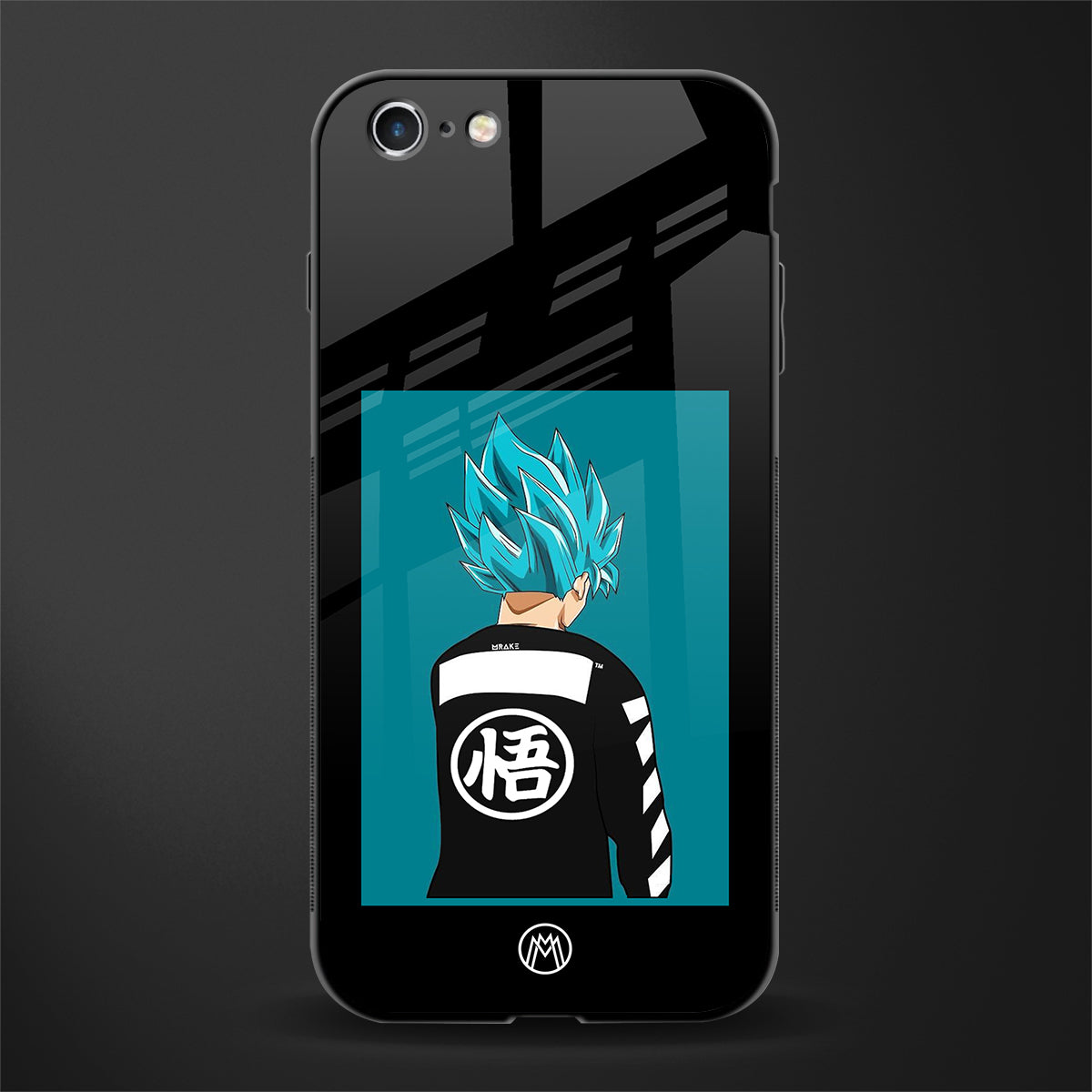 aesthetic goku glass case for iphone 6 image