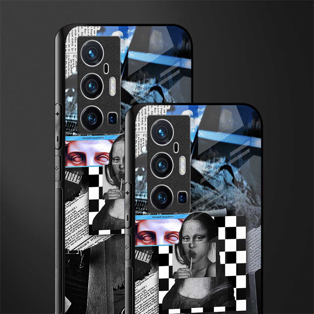 aesthetic mona lisa art for vivo x70 pro plus image-2