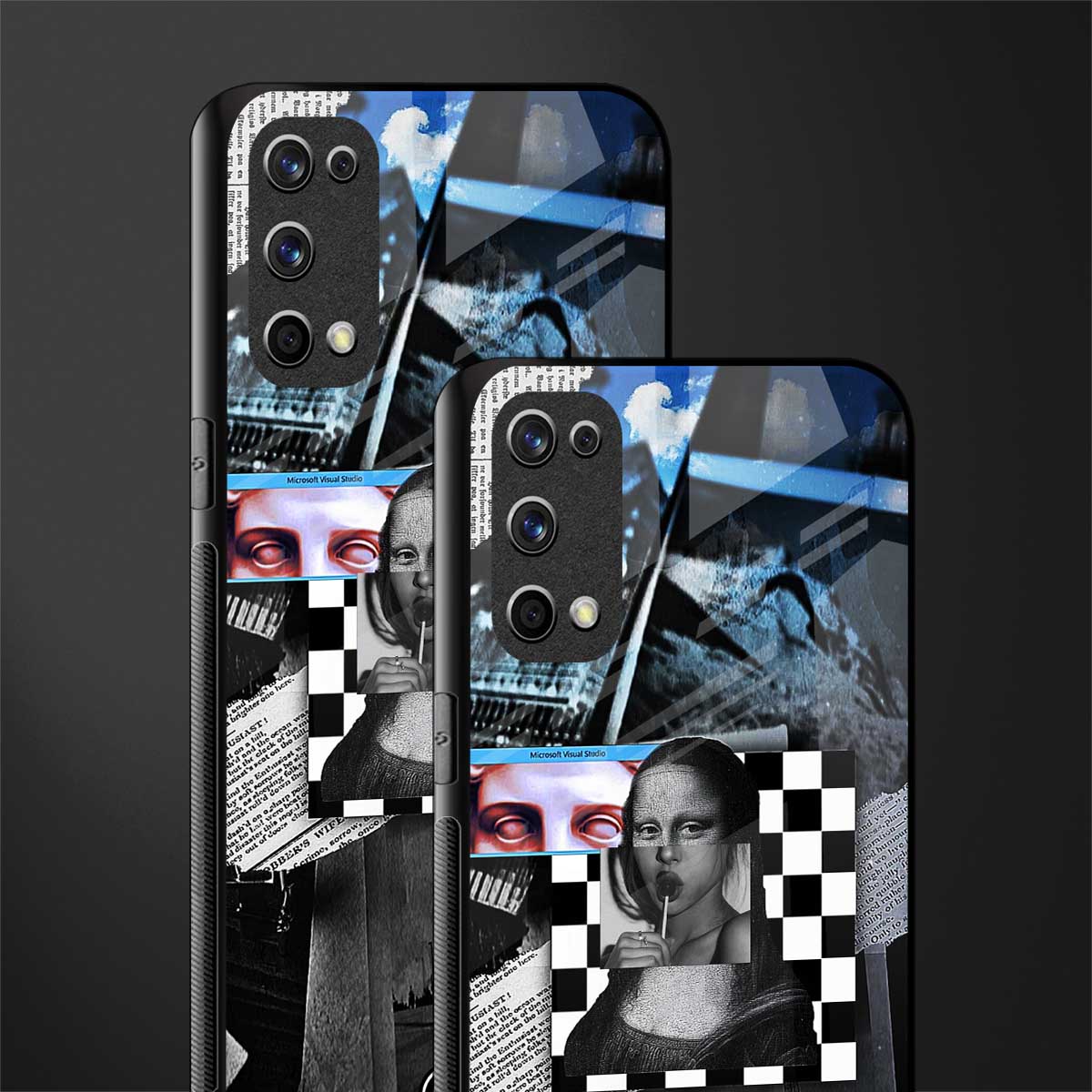 aesthetic mona lisa art for realme x7 pro image-2