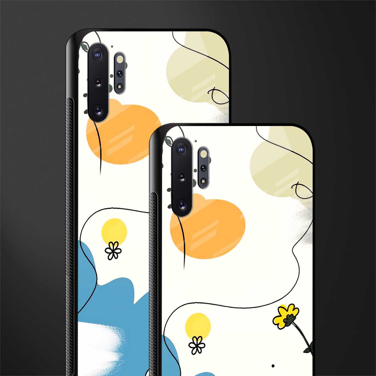 aesthetic pastel forest glass case for samsung galaxy note 10 plus image-2