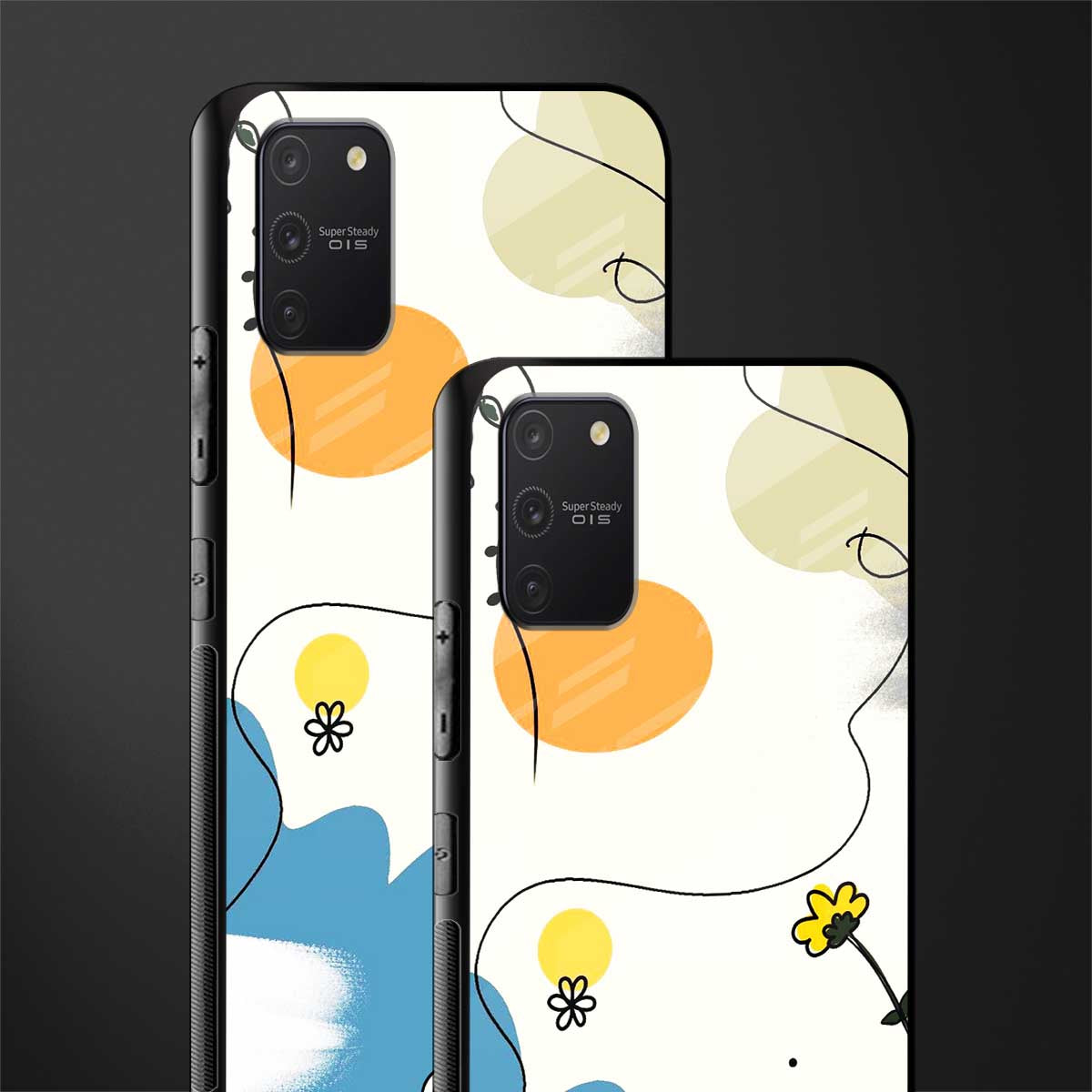 aesthetic pastel forest glass case for samsung galaxy s10 lite image-2