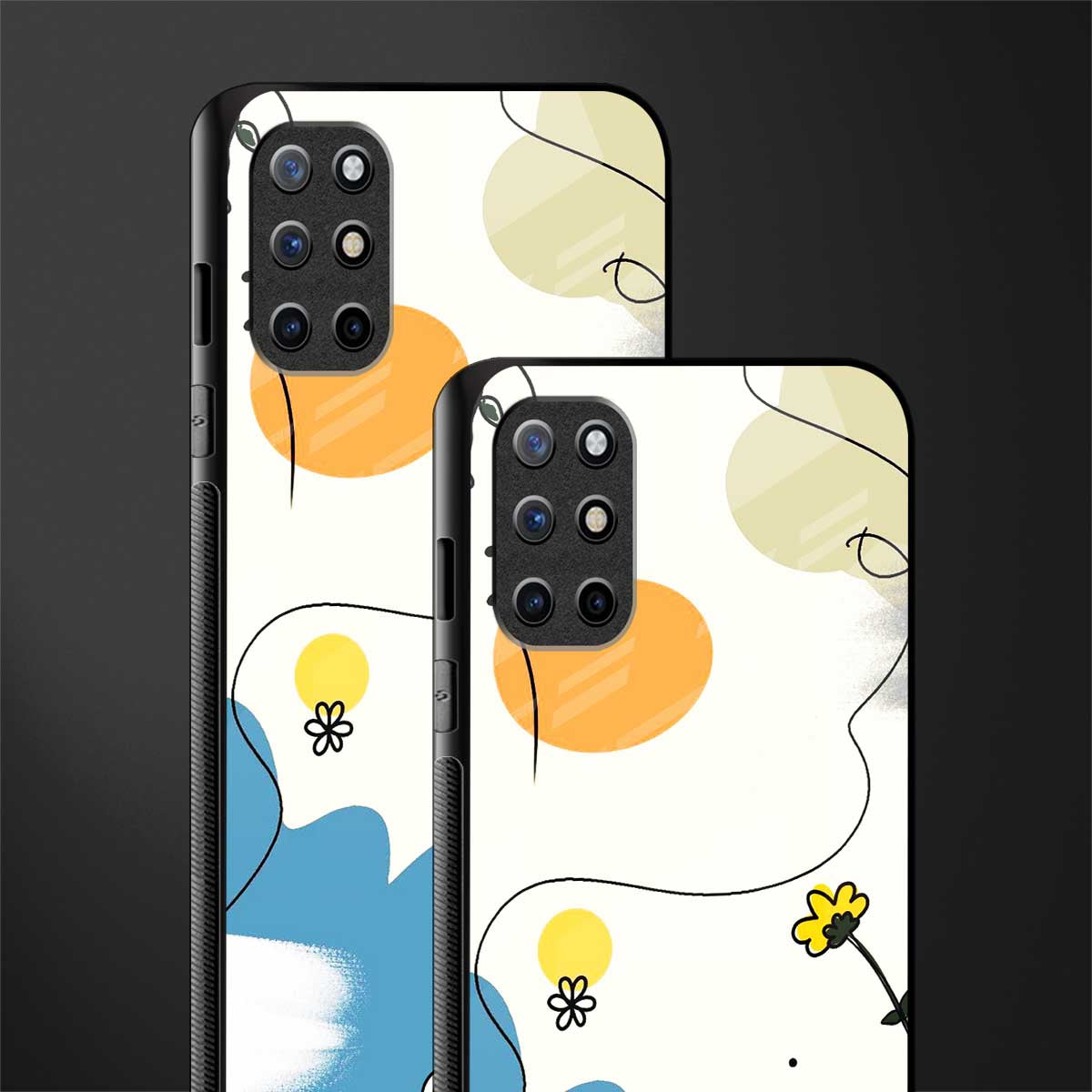 aesthetic pastel forest glass case for oneplus 8t image-2