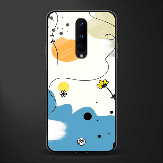 aesthetic pastel forest glass case for oneplus 8 image