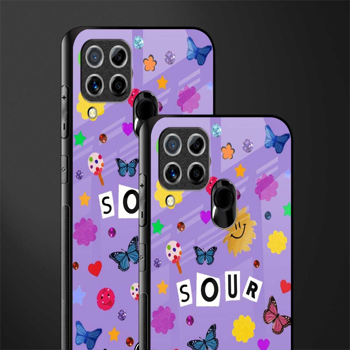 afternoon treat glass case for realme c15 image-2