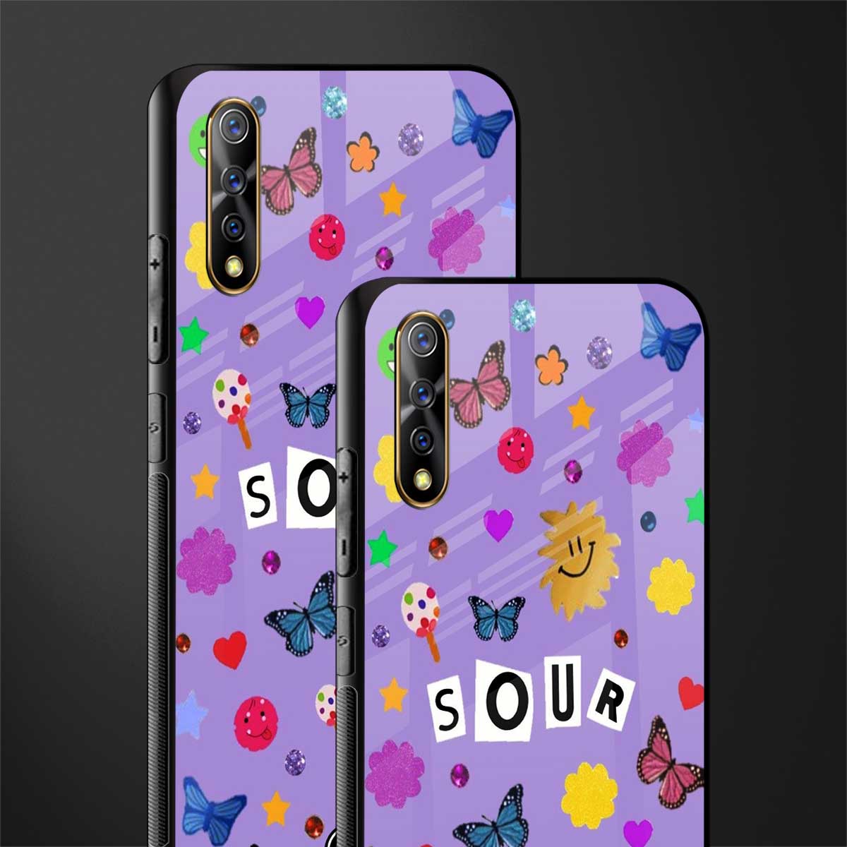 afternoon treat glass case for vivo z1x image-2