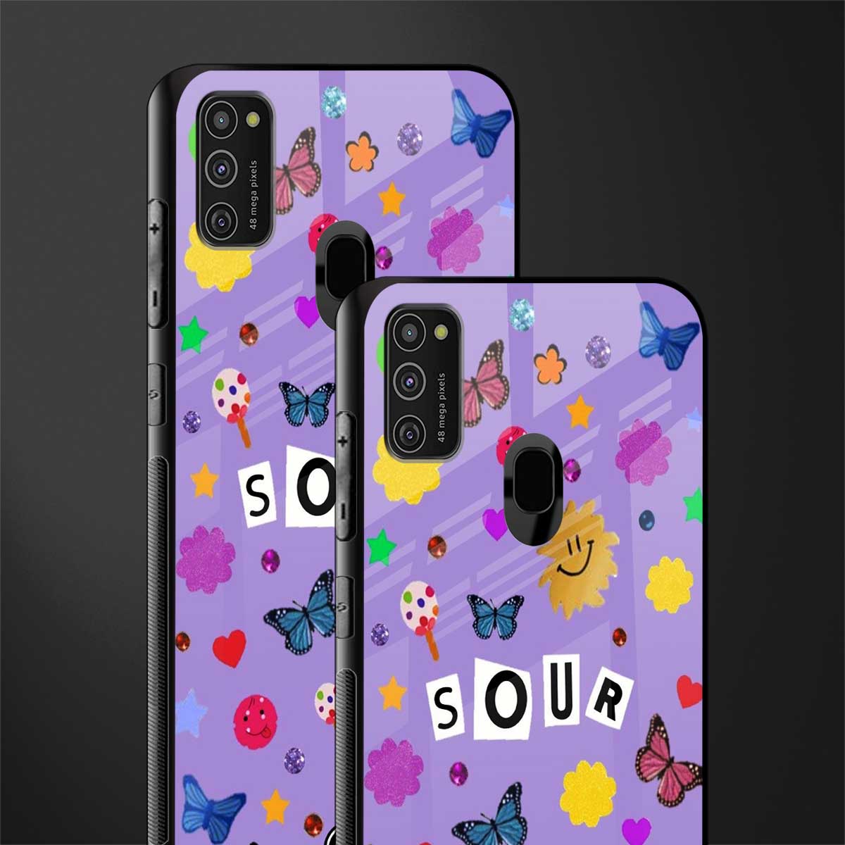 afternoon treat glass case for samsung galaxy m21 image-2