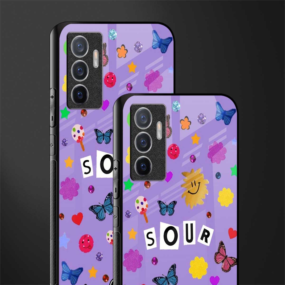afternoon treat glass case for vivo v23e image-2