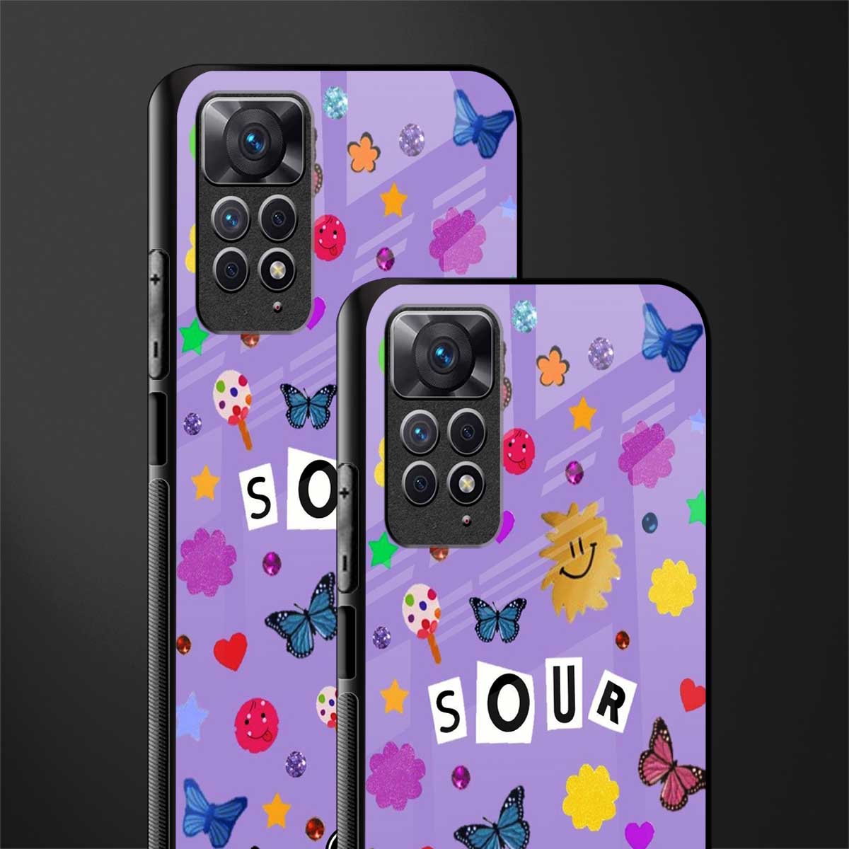 afternoon treat glass case for redmi note 11s image-2