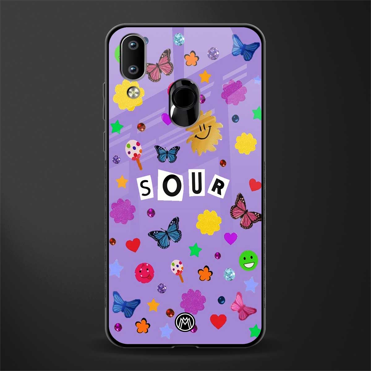 afternoon treat glass case for vivo y91 image