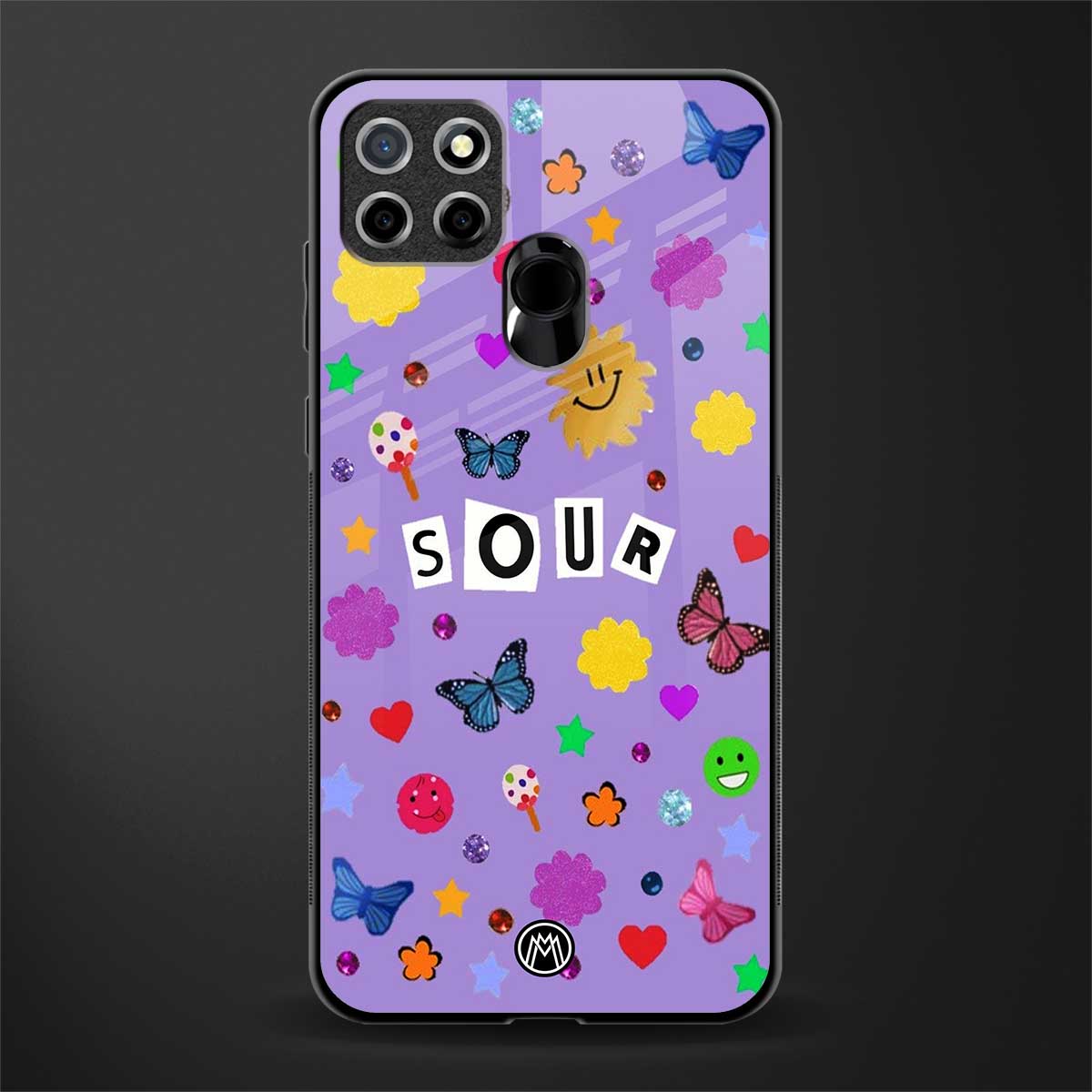 afternoon treat glass case for realme narzo 20 image