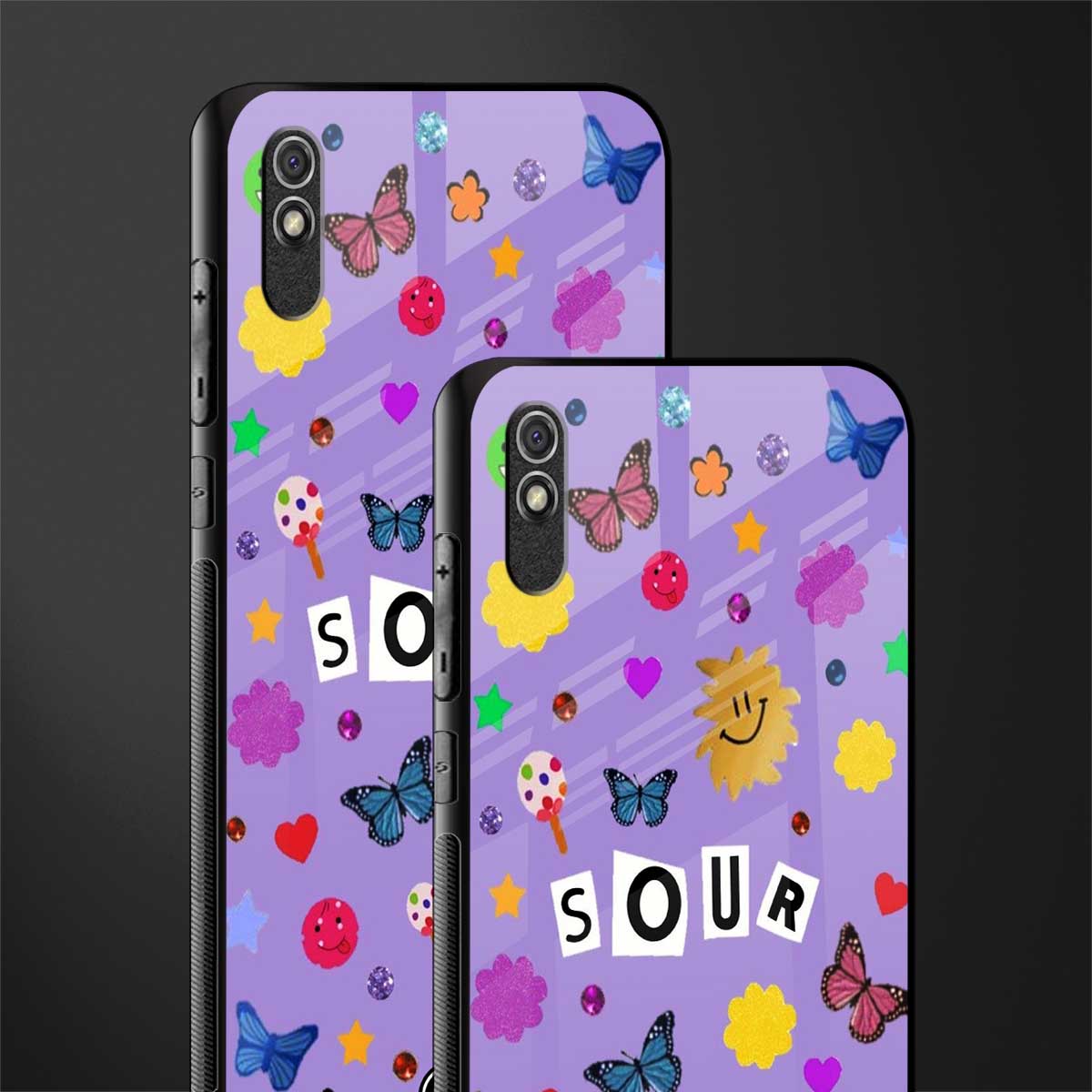 afternoon treat glass case for redmi 9a image-2