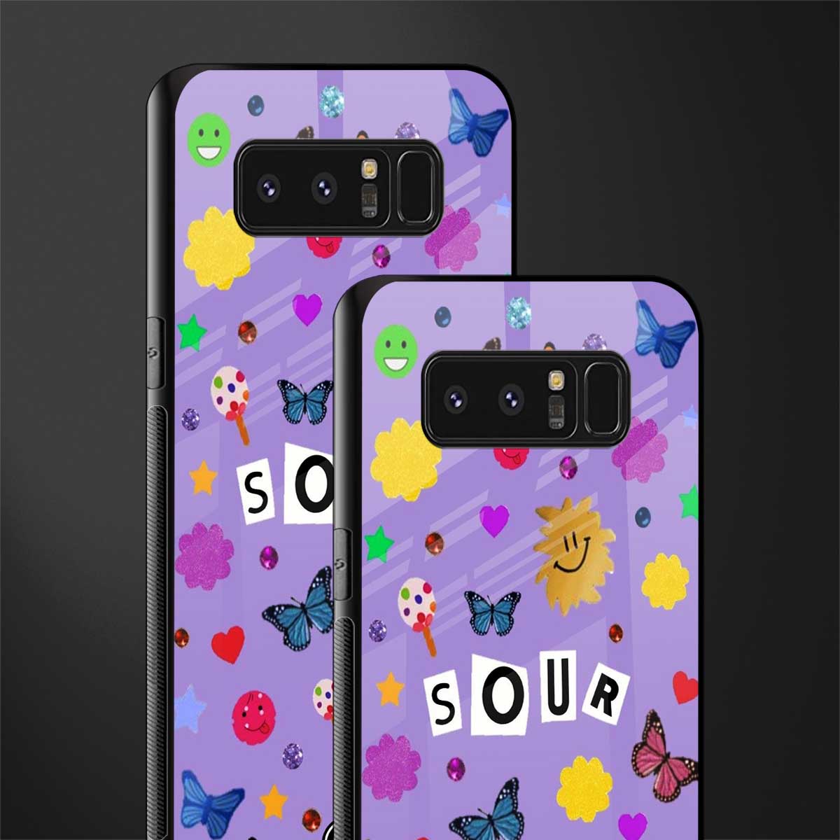 afternoon treat glass case for samsung galaxy note 8 image-2