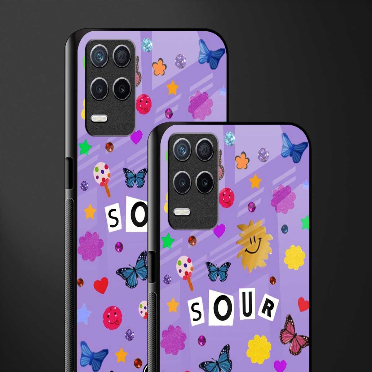 afternoon treat glass case for realme narzo 30 5g image-2