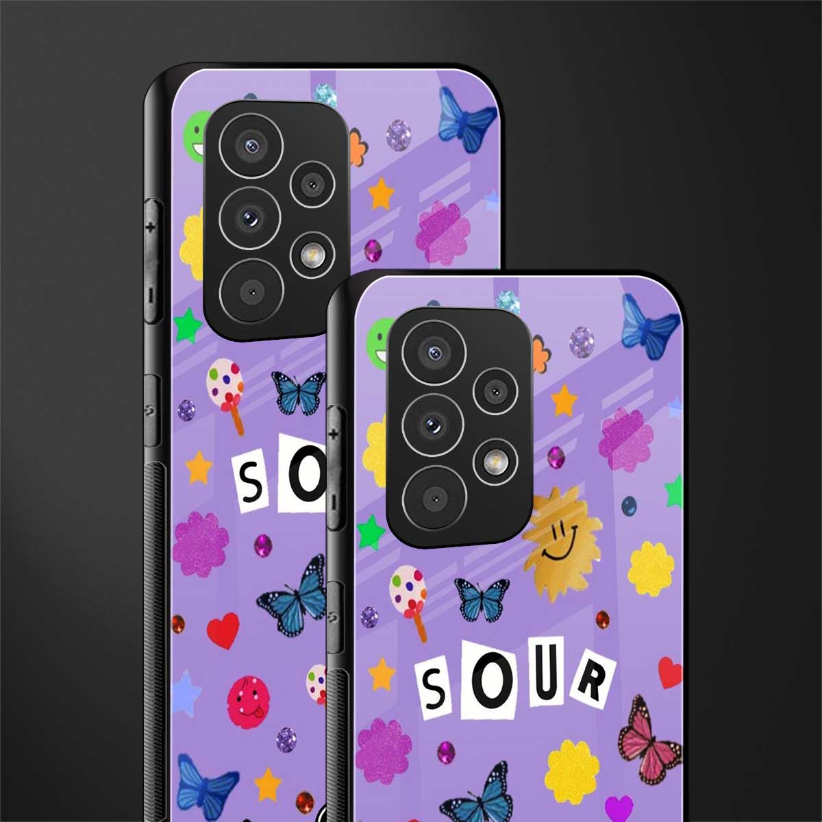 afternoon treat back phone cover | glass case for samsung galaxy a53 5g