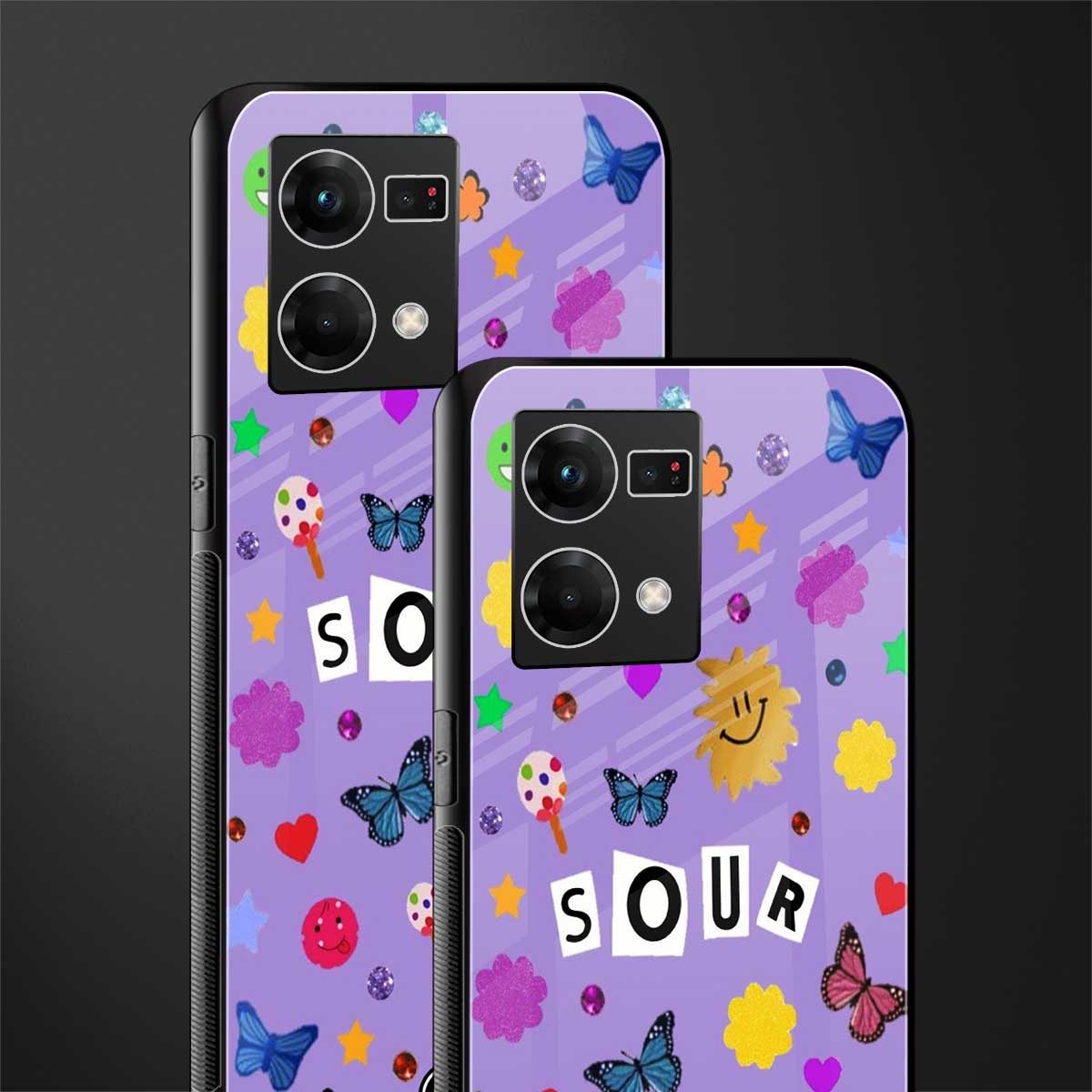 afternoon treat back phone cover | glass case for oppo f21 pro 4g