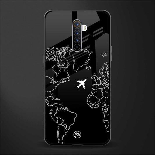 airplane flying wanderlust glass case for realme x2 pro image