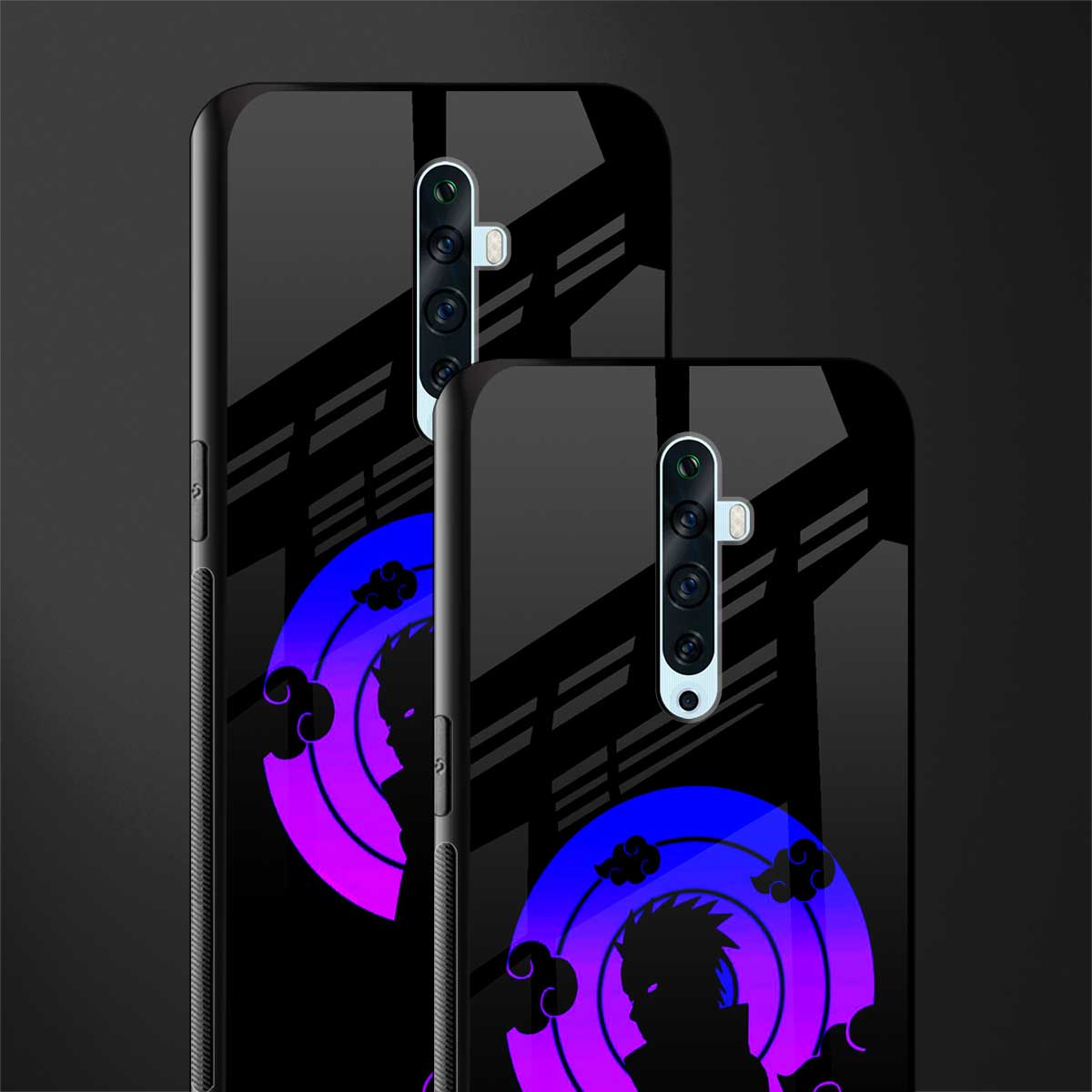 akatsuki minimalistic glass case for oppo reno 2f image-2