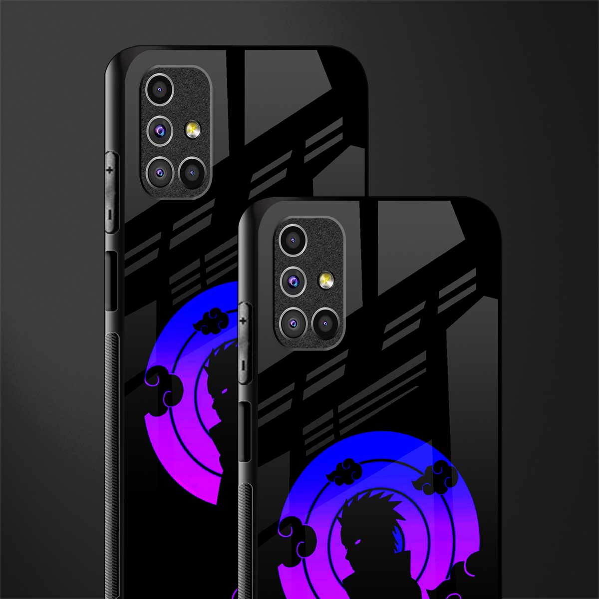 akatsuki minimalistic glass case for samsung galaxy m31s image-2