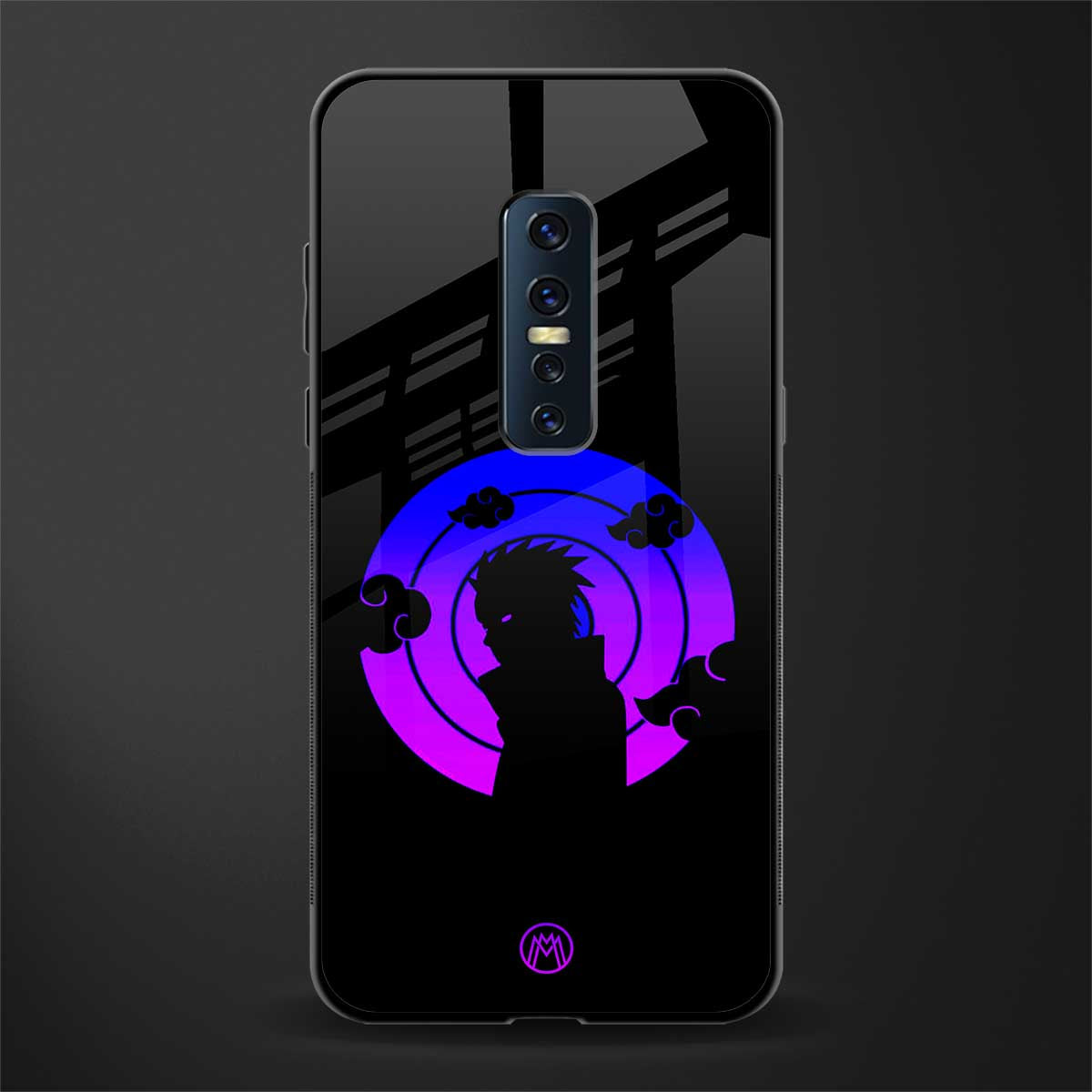 akatsuki minimalistic glass case for vivo v17 pro image