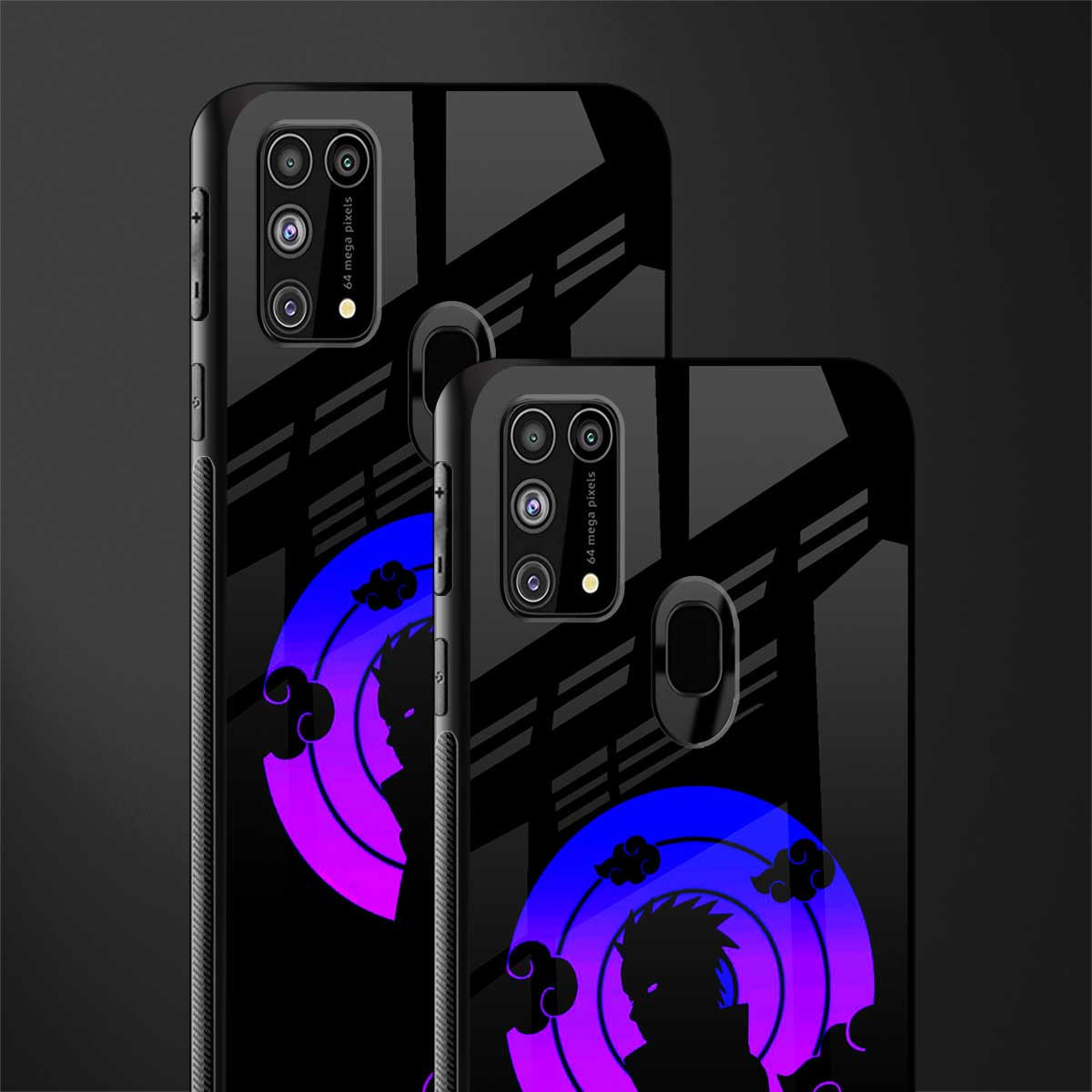 akatsuki minimalistic glass case for samsung galaxy f41 image-2