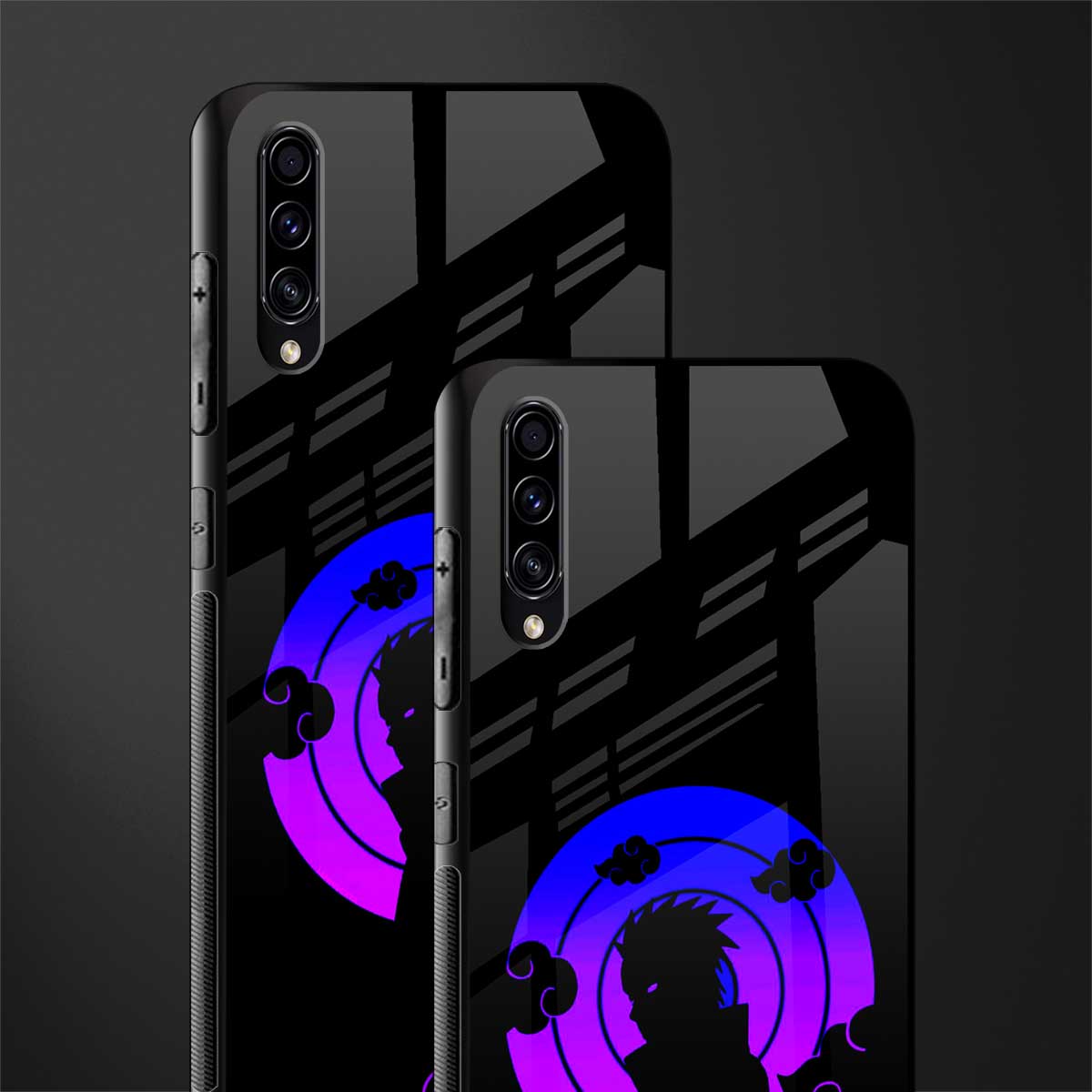 akatsuki minimalistic glass case for samsung galaxy a70 image-2
