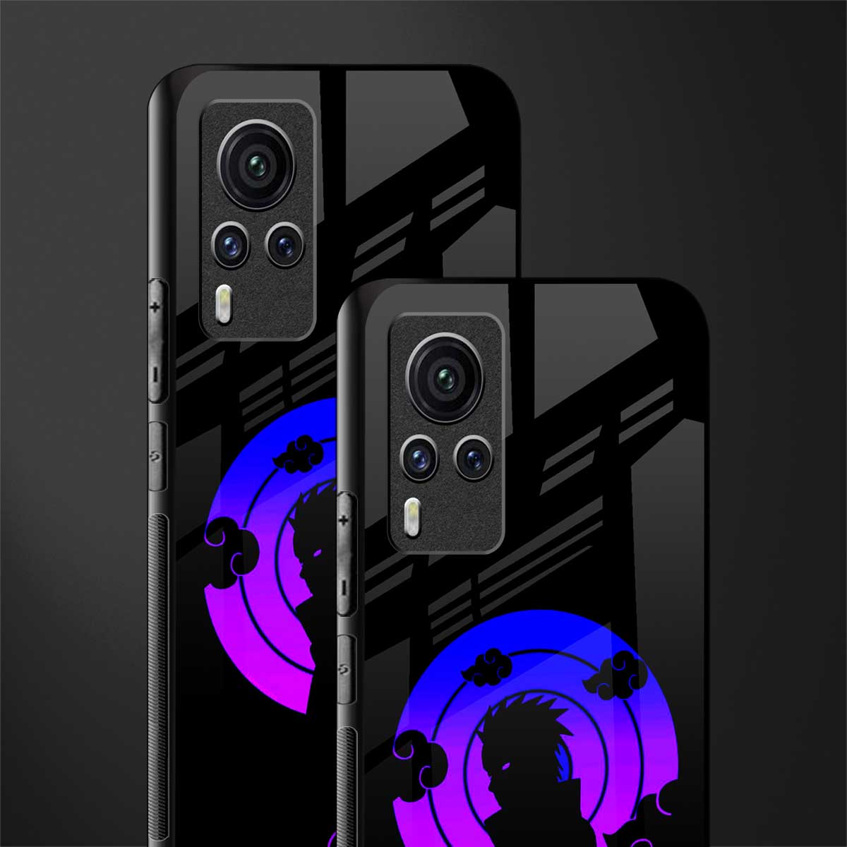 akatsuki minimalistic glass case for vivo x60 pro image-2