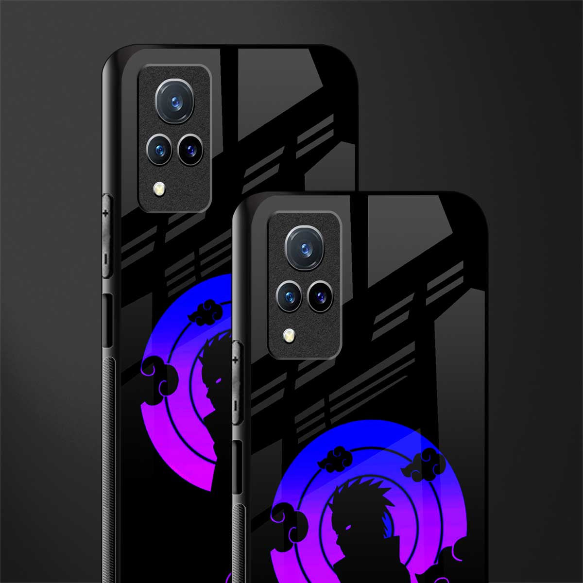 akatsuki minimalistic glass case for vivo v21 5g image-2