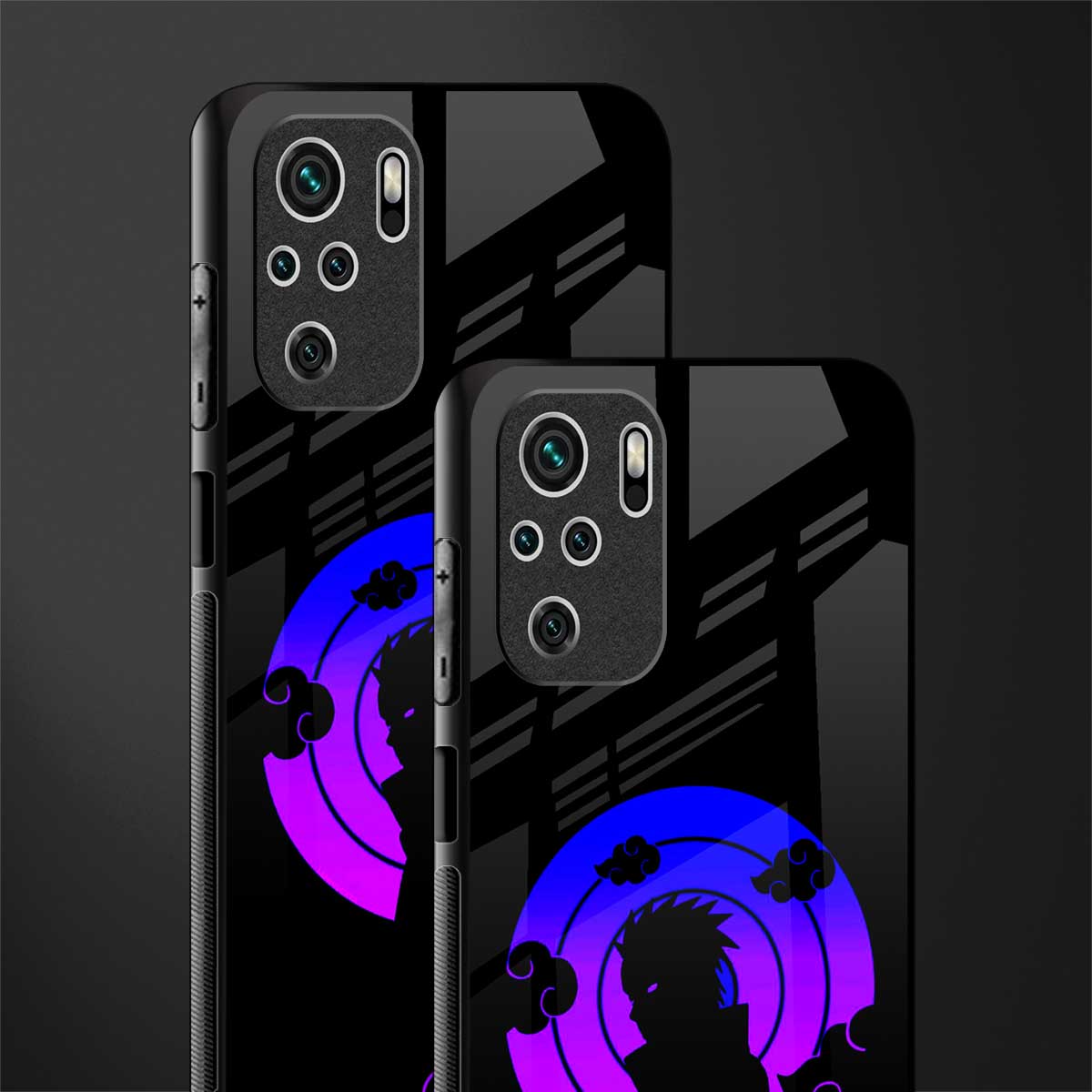 akatsuki minimalistic glass case for redmi note 10s image-2