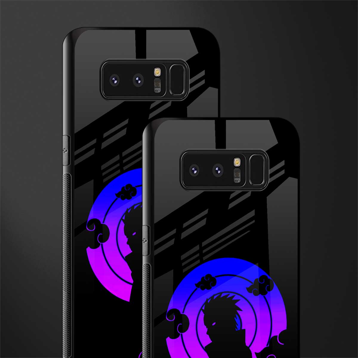 akatsuki minimalistic glass case for samsung galaxy note 8 image-2