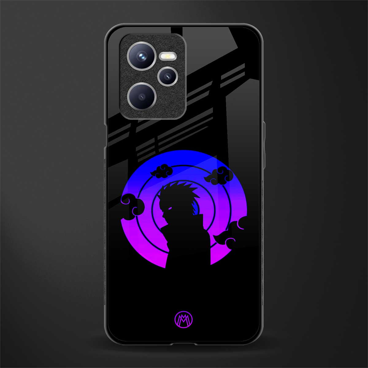 akatsuki minimalistic glass case for realme c35 image