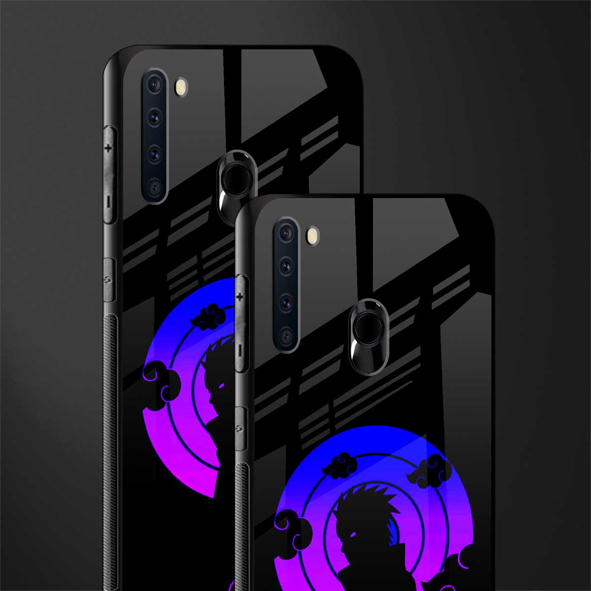 akatsuki minimalistic glass case for samsung a21 image-2