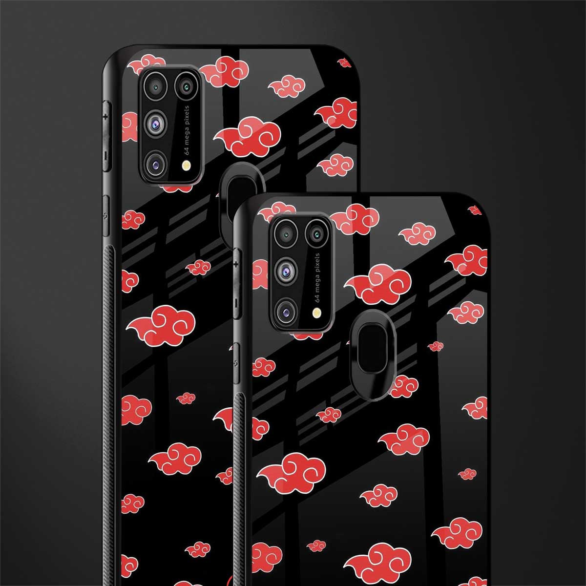 akatsuki naruto anime glass case for samsung galaxy f41 image-2