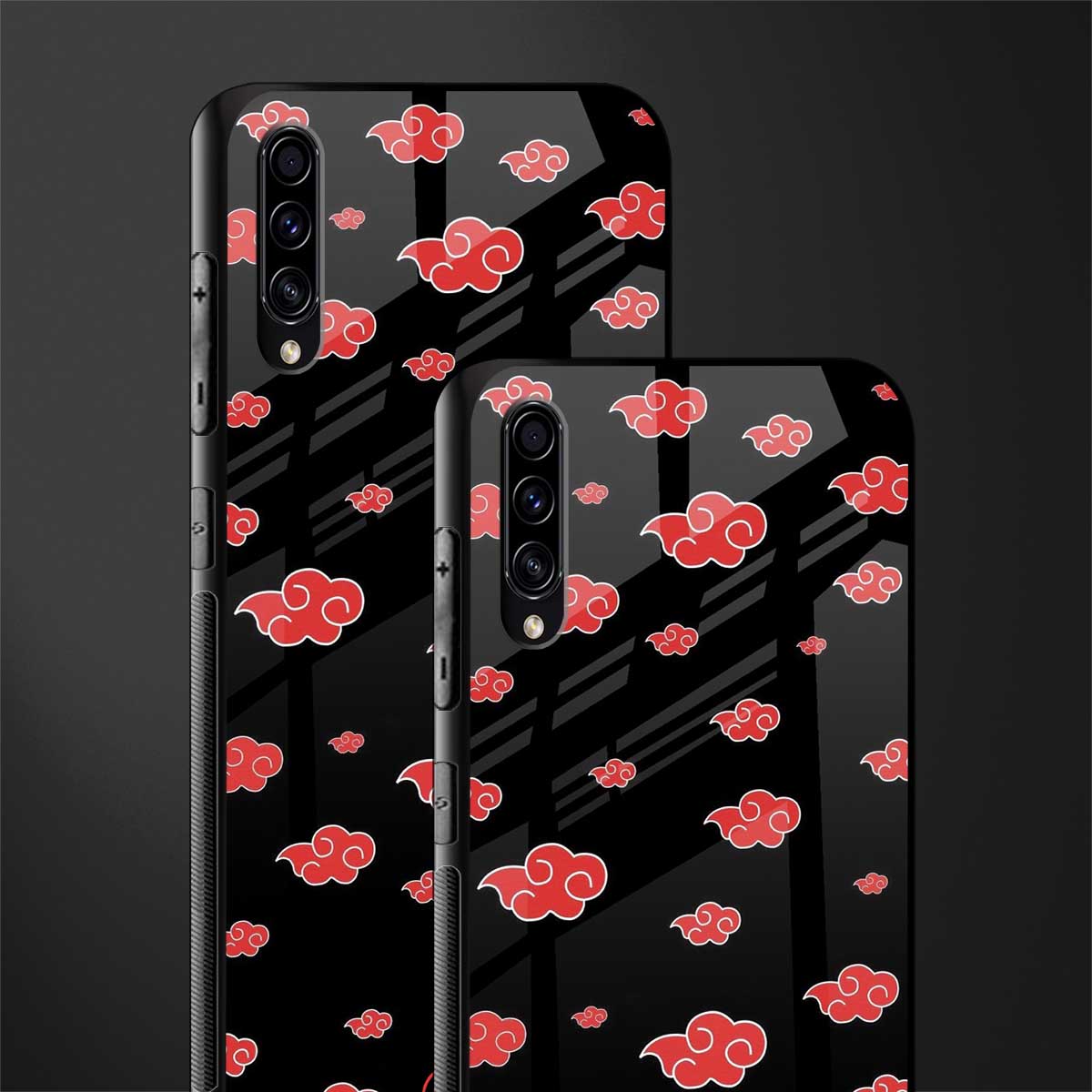 akatsuki naruto anime glass case for samsung galaxy a70 image-2