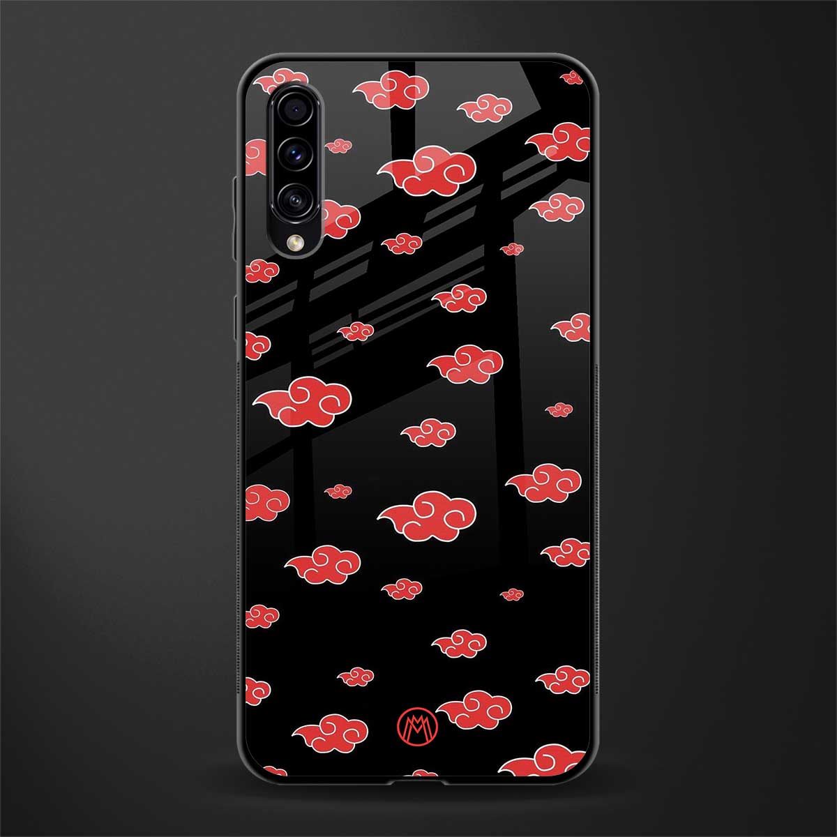 akatsuki naruto anime glass case for samsung galaxy a70 image