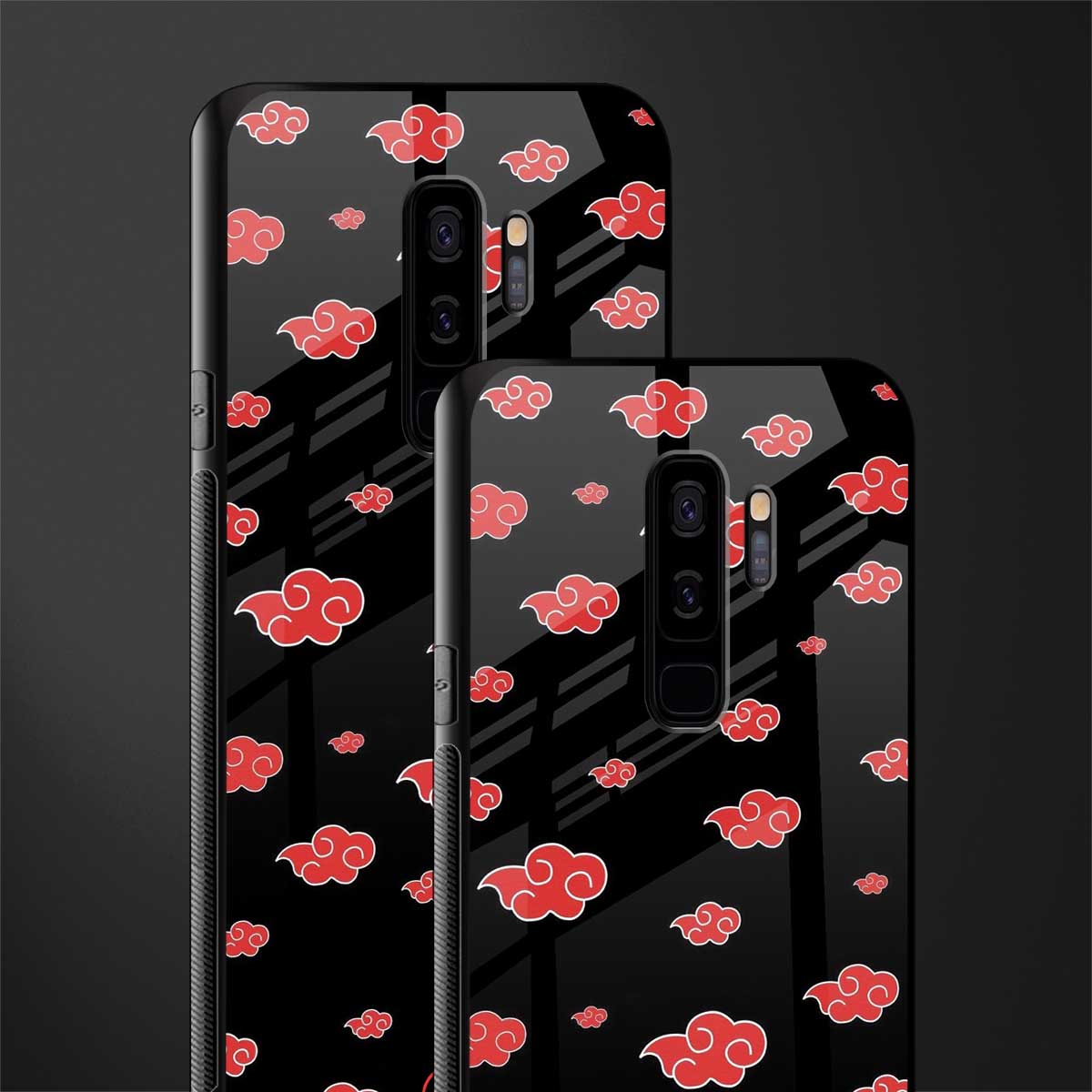 akatsuki naruto anime glass case for samsung galaxy s9 plus image-2