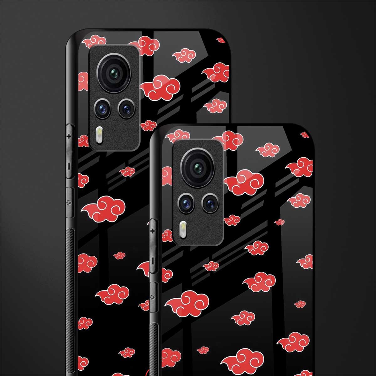 akatsuki naruto anime glass case for vivo x60 pro image-2
