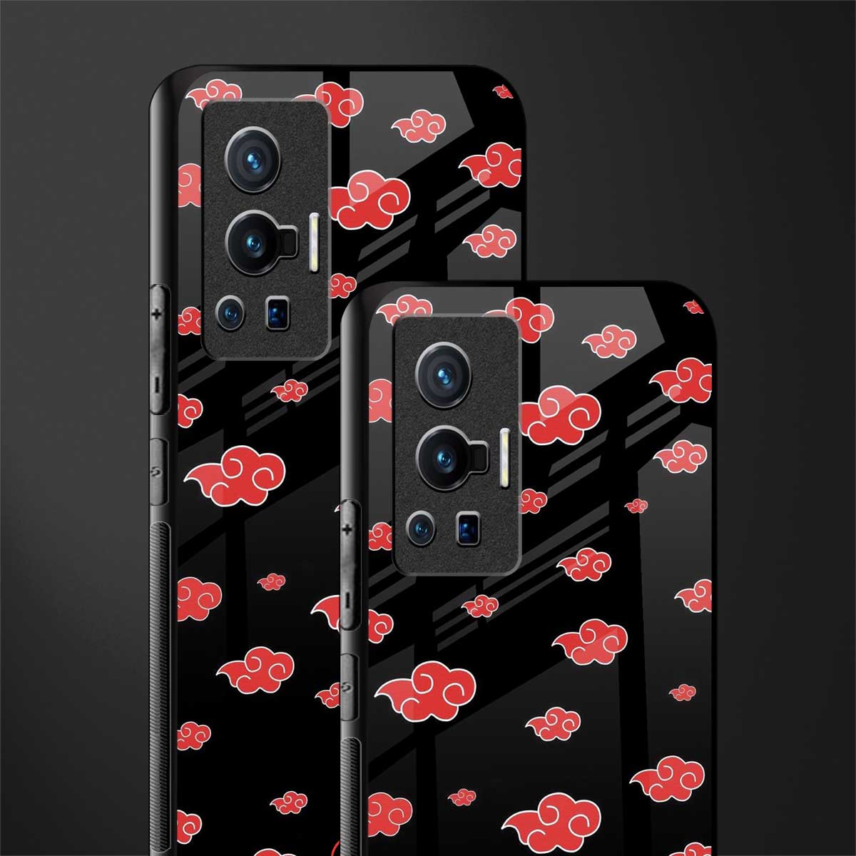 akatsuki naruto anime glass case for vivo x70 pro image-2
