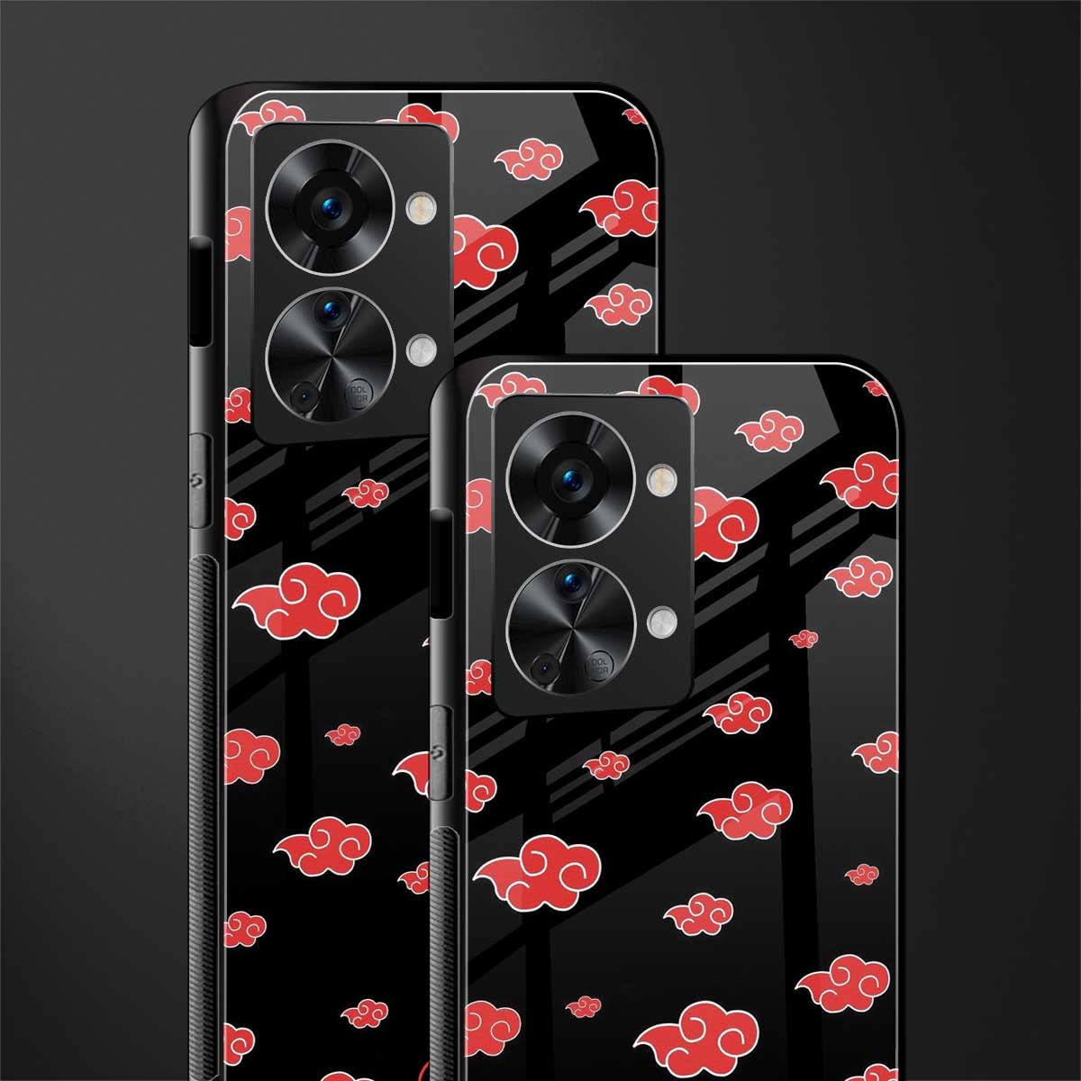 akatsuki naruto anime glass case for phone case | glass case for oneplus nord 2t 5g