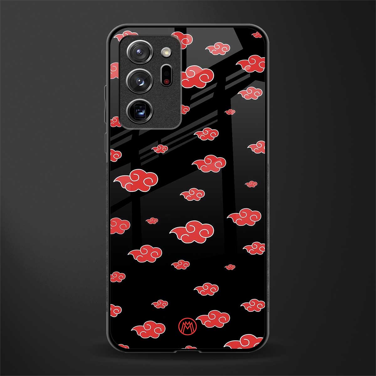 akatsuki naruto anime glass case for samsung galaxy note 20 ultra 5g image