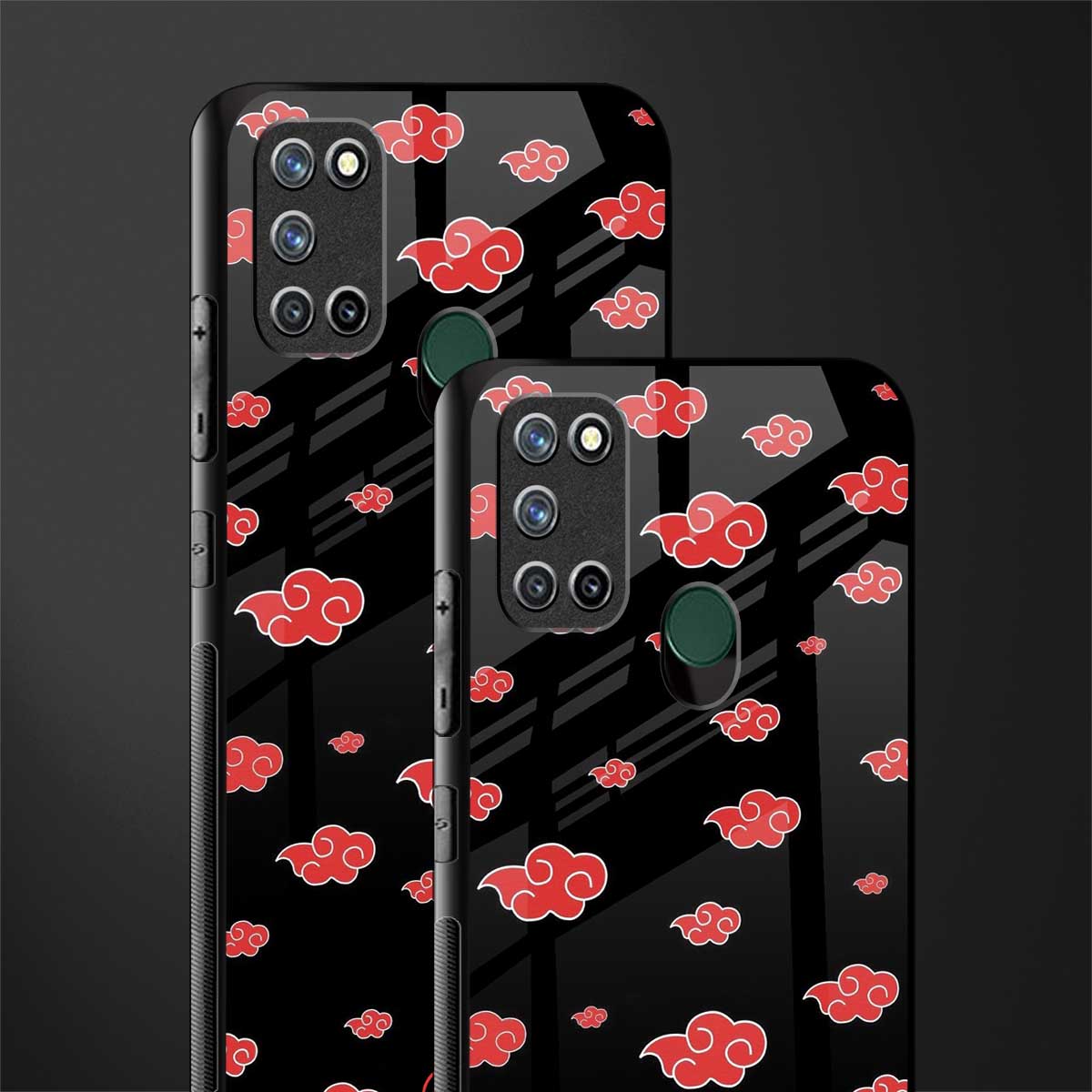 akatsuki naruto anime glass case for realme 7i image-2