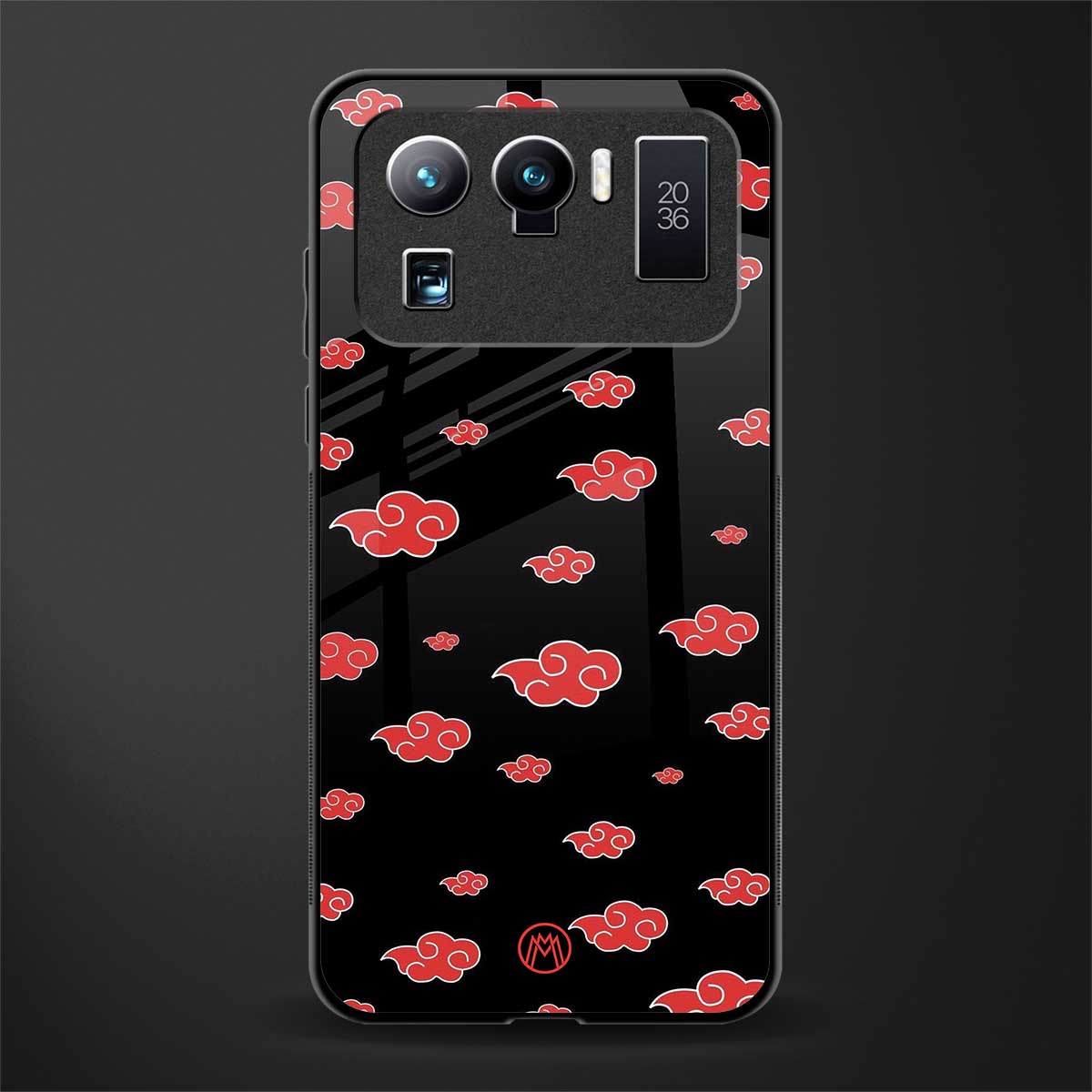 akatsuki naruto anime glass case for mi 11 ultra 5g image