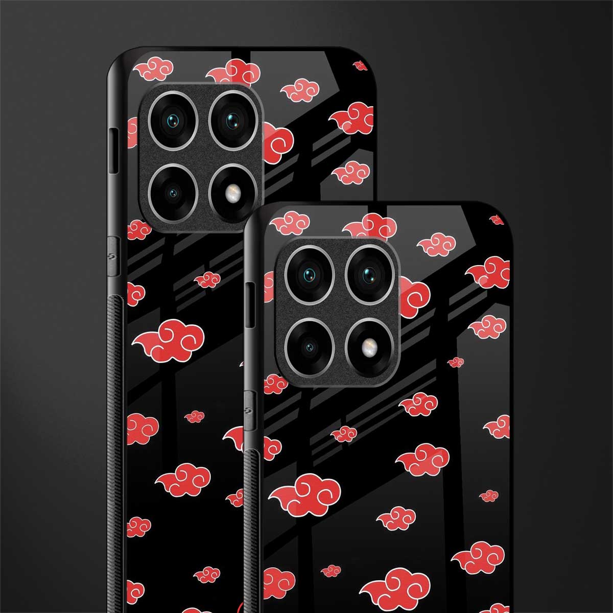 akatsuki naruto anime glass case for oneplus 10 pro 5g image-2